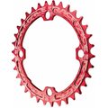 Race Face NARROW/WIDE CHAINRING BCD 104 Punainen
