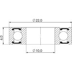 Union MAX CB-435, 6900V, LLU, 10x22x6