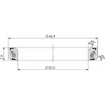 Union CB-762, 37,0x46,9x7 45°/45°