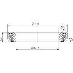 Union CB-725, 30,15x41,8x7 45°/45°