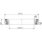 Union CB-713 30,15x41,0x6,5 36°/45°