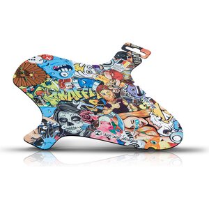 Riesel Design Etulokasuoja stickerbomb fatbike