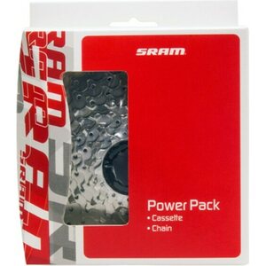Sram Power Pack PG-730 cassette/PC-830 chain 7 speed 12-32T