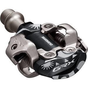 Shimano GRX Poljin (SPD) PD-M8100-UG Kaksipuolinen Musta