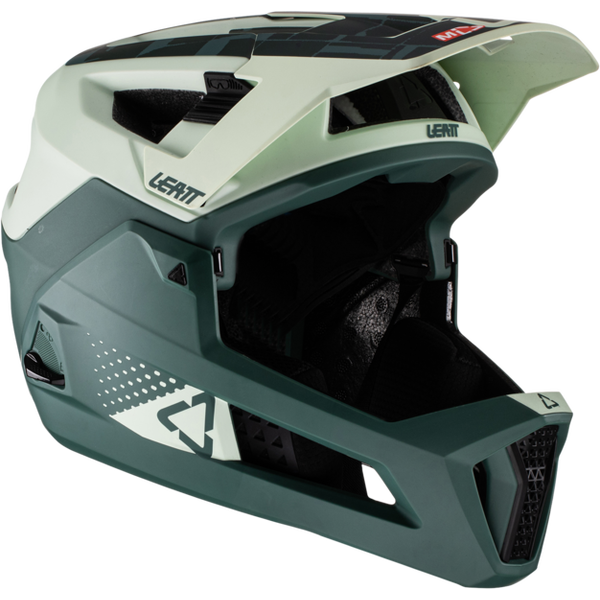 Leatt Enduro 4.0 V22 Helmet, Ivy | Full Face Kypärät | Diamondbikes