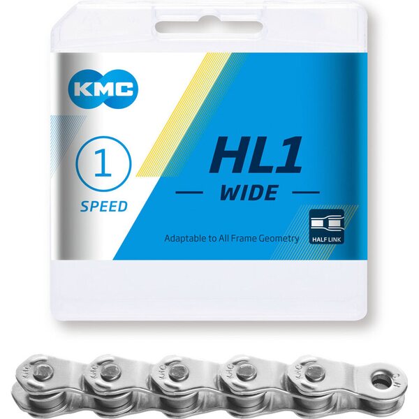 KMC HL1 Wide Silver, 100L