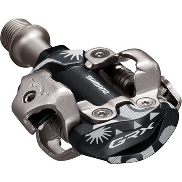 Shimano GRX Poljin (SPD) PD-M8100-UG Kaksipuolinen Musta