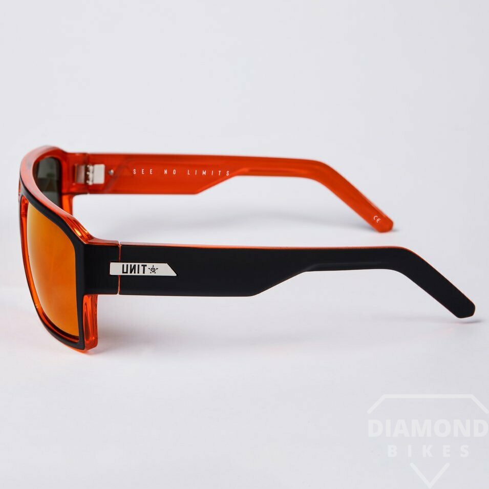 Unit Vault black orange POLARISED | Sunglasses | Diamondbikes English